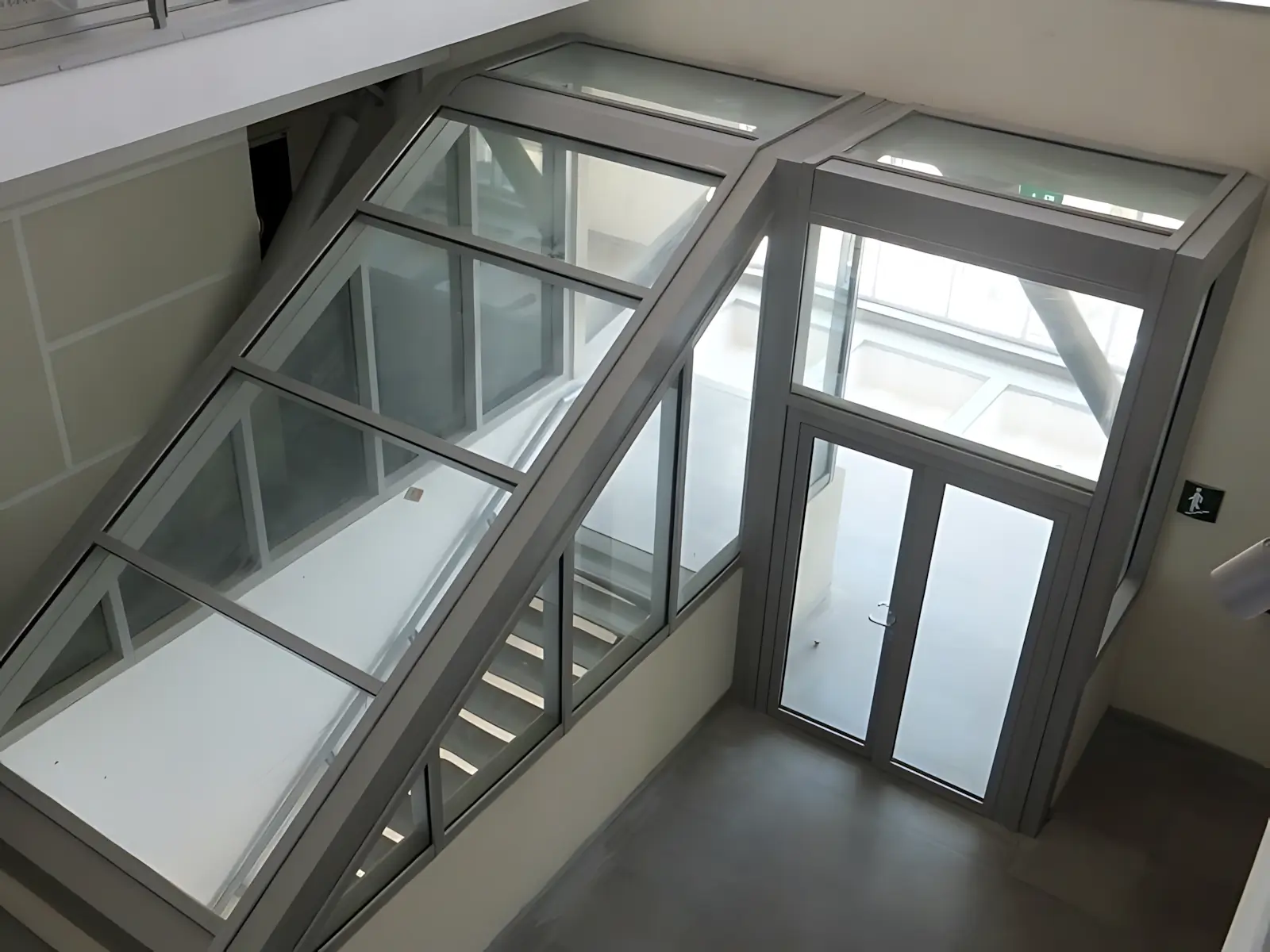 Steel glazed fire rated Image